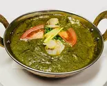 サグ海老カレー Saag Shrimp Curry（インド・アジアンレストラン＆バーリアル）