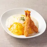 海老フライ(2本)＆ ホワイトオムライス≪4304≫（洋食 KiKi 三宮南店）