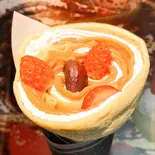 苺モンブランチョコ生クリーム（クレープショップシフォン）