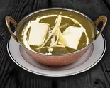パラクパニールカレー Palak Paneer Curry(ザ・ロータスインドネパール料理)