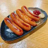 粗挽きソーセージ マスタード(4本)【ケチャップ】（大分 とり天 豚天 天洋軒 清水店）