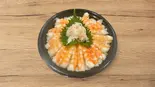 えびたっぷり!かに丼(海鮮丼専門店直営 OEDO ARIAKE STYLE 有明ガーデン店 ~大江戸有明スタイル~)