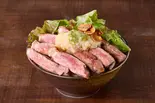 本格刻みわさびとおろしポン酢のサーロイン丼(150g) Wasabi Radish Ponzu Sirloin Steak Bowl（肉テロ！肉たらしくてぎゅう 東別院店）
