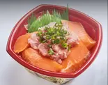 サーモンネギトロ丼（和楽丼丸 稲田堤店）