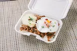 チーズ&エッグカルビライス Cheese Fried egg and KarbiRice(地鶏と肴 ほろ宵)