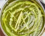 ほうれん草ポークカレー Spinach ＆ Pork Curry（ニューブッダキッチン桑津店 Buddha Kitchen Kuwazu）