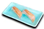トロサーモン(2貫)（魚河岸のすしえびす 西代店）
