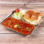 PAAV-BHAJI (2 piece paav) パオバジ(パオ2個)（インディヤム）
