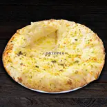 ガーリックチーズナン Garlic Cheese Naan（インド料理 i-Kitchen）