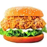 スパイシーチキンバーガー（J.CHICKEN 上野アメ横店）
