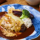◆チーズハンバーグ(単品)|Cheese Hamburg Steak(Single item)（山本のハンバーグ 六本松店）