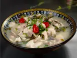 白身魚と高菜の辛味煮込み鍋（中国東北家郷料理 永利 池袋本店）
