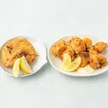 Cセット(からあげ8つ、塩手羽4本)（竹餃大学）