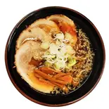 こってり背脂らーめん塩チャーシュー（北海道ラーメンかぐら 成増店）