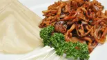 豚肉细切りの甘味增炒め(中華料理Bear割引セール50%)