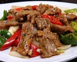 牛肉の黑胡椒炒め（中華料理 福味居）
