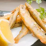 わかさぎ唐揚げ（星野酒場）