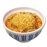 チーズ牛とじ丼 Gyu-Tojidon w/ 4 Cheese（なか卯 宮の森東店）