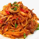 湊川ナポリタン(大盛り無料)（湊川イタリアン ソラレ）