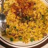 牛肉と自家製高菜のチャーハン Com chien dua bo（Minh Nhat Quan草加店）