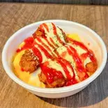 チキン南蛮オムライス（おきらく食堂 竹橋店）