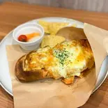 【ポテトセット】ONEカレーぱんグラタン | 【French Fries Set】Curry Bread Gratin（【カレー＆タコライスが人気】cafe＆dining ONE）