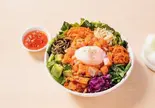 【サラダ】サーモンユッケビビンバサラダ（DONBURI HAPINES TORIYAMA ★どんぶり ハピネス 鳥やま 東十条鳥やま店）