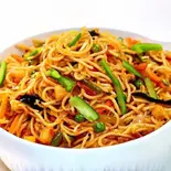 インド風焼きそば Vegetables chaumin（ゴクルインドレストラン福大前Gokul Indianrestaurant）