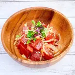 まぐろのポキ AHI POKE 単品100g(赤身)（豊洲市場直送まぐろ KEIKI BEACH 83）