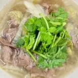 酸菜羊肉麺 春雨入り(麺屋 楽らく)