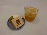 レモンスカッシュ(アイス)＆コグマのモナカ(ずんだ)（カブコーヒー）