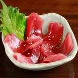 生 本まぐろ(熟成赤身漬け) Bluefin Tuna (Aged Marinated Lean Tuna)（あさ家）