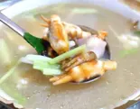 蛏滑粉(マテ貝のスープ)（中国料理 壺家大排档）