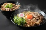 ご飯特盛無料！塩肉玉そば・スタミナ丼セット（肉玉そばおとど新宿二丁目店）