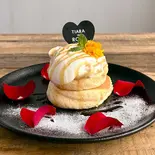 TIARAのプレーンパンケーキ(【グルテンフリーとパンケーキのお店】TIARA IN ROSE ティアラインローズ)