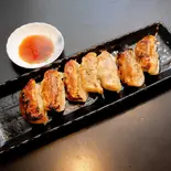 アグー豚餃子(「食と酒」居酒屋かるだん)