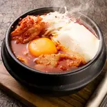 豚キムチ純豆腐 Pork Kimchi Sundubu(dragon純豆腐(スンドゥブ) 大門店)