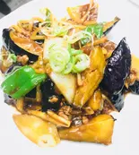 味噌ナス(中華料理 三喜)