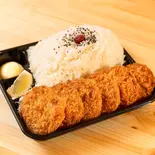 1キロ特選ヒレカツ弁当【ヒレカツ6枚】（デカ盛り弁当 はるき 大通店【唐揚げ弁当屋】）