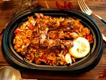 ジャークチキンジャンバラヤ Jerk chicken jambalaya（Vendor of NewYork ベンダーオブニューヨーク）