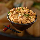 にんにく醤油鶏丼Garlice Soy Sauce Chicken Rice Bowl（Asian Dining サウラハビュー 成増店）