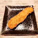 地鶏ももの串揚げ（肉酒場にゃぶ）