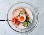 ごま豆乳盛岡冷麺 sesame soy milk cold noodle(東京冷麺Lab.都立大学駅前店)