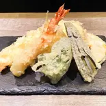 おまかせ天ぷら7種盛合せ(おいしい 富士屋)