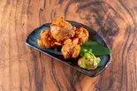 若鶏の味噌唐揚げ Miso Flavored Deep Fried Chicken（釜飯 萬月 国立）