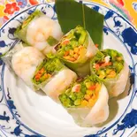 ゴーヤとツナの生春巻き（宅配専門沖縄料理おとぉり）