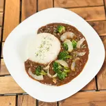 極・欧風カレー【焦がしブロッコリー+オニオン】（curry＆burger Greco）