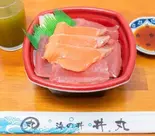 マグロサーモン丼(海鮮丼専門店 丼丸 立花店)