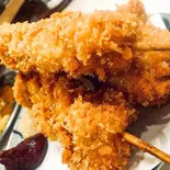 おまかせ串揚げ5点盛り（串屋横丁・浅草食通街店）