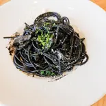 イカ墨パスタ（Cafe Dining MIYOSHI）